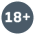 18+ Badge